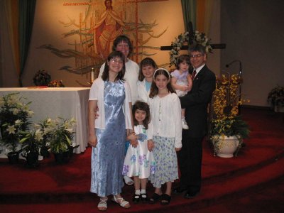  The Ramirez Family at Easter 2006